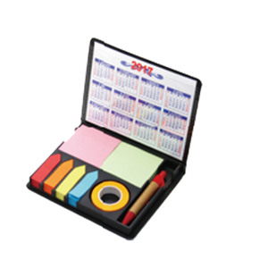 Calculator With Sticky Notes Black Plastic 8 Digits Battery Powered Multi Functional Office Use - Product Image 4