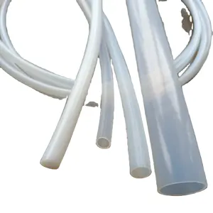 내열성 고압 흰색 검정 순수 ptfe 플렉시블 호스 10mm ptfe 플라스틱 마이크로 모세관