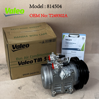 Unbenutzter Original Valeo TM55 Kompressor OE: T249302A Gehäuse 24V 2B2A 220/260mm Max Kühlkörper für Mehrsitzerbusse