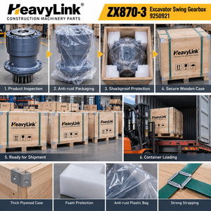 Caja de Cambios de Giro para Excavadora ZX870-3, Unidad de Engranajes de Transmisión de Eslabones Pesados 9250921 para Maquinaria de Construcción - Product Image 5