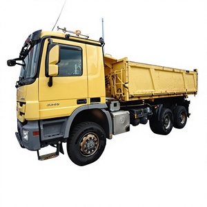 รถบรรทุกหนัก ACTROS 3346 MP3 6x6 สีเหลือง ปี 2012 เครื่องยนต์ดีเซล เกียร์ธรรมดา 351-450 แรงม้า 21-30 ตัน - Product Image 1