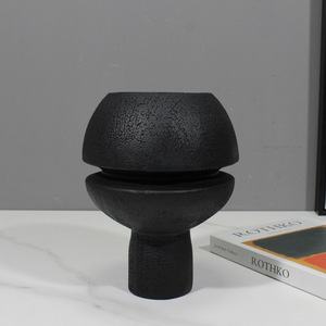 Novo Estilo Chinês Charmoso, Ornamentos de Resina Criativa em Geometria com Efeito de Rachadura, Simplicidade Moderna para Mesa de Jantar e Entrada - Product Image 4