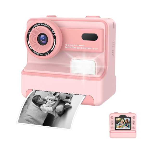 Factory Direct Multi Function Digital Camera 2 4 IPS Screen 1080P Video Inkless Photo Printer Kids Instant Print Camera