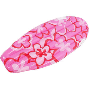 Flotador Inflable Ligero de PVC para Piscina con Diseño de Flores Rosas, 110x40cm, para Adultos - Product Image 4