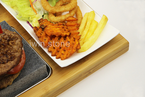 <span class=keywords><strong>Plateau</strong></span> <span class=keywords><strong>de</strong></span> service Restaurant Basalte Steak Pierre Pour La Cuisson, Plaque Chauffante Et Gril <span class=keywords><strong>De</strong></span> Basalte <span class=keywords><strong>De</strong></span> <span class=keywords><strong>Lave</strong></span> En Pierre - Product Image 3