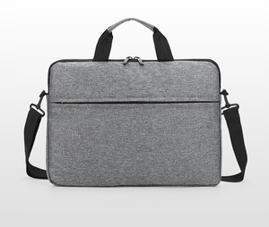Bolsa de hombro para portátil de poliéster duradero de 15,6 pulgadas para viaje de negocios al por mayor - Product Image 1
