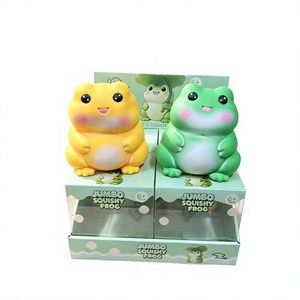 Jouet sensoriel géant en forme de grenouille fruitée, Père Noël, jouet à presser, poupée anti-stress, cadeau de Noël pour soulager le stress - Product Image 6
