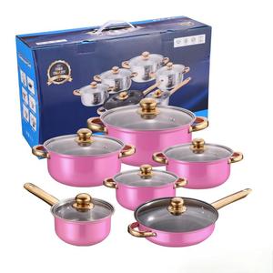 Bộ nồi chảo chống dính bằng thép không gỉ chất lượng cao, cấp thực phẩm, <span class=keywords><strong>12</strong></span> món, gồm nồi nước dùng, nồi hầm, chảo rán dùng cho nhà bếp - Product Image 3