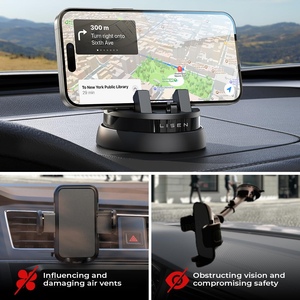 LISEN 2026 Nuevo Soporte Resistente para Teléfono en el Tablero del Auto, Soporte Manos Libres Duradero con Agarre Seguro para Smartphones y Navegación GPS - Product Image 2