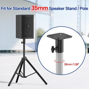 Soporte Adaptador Universal de Metal para Altavoces de 35 mm, para Sistemas de Audio Profesional/<span class=keywords><strong>DJ</strong></span>/PA, Paquete de 2 - Product Image 2