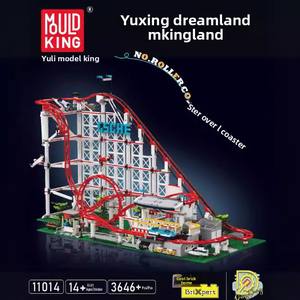 11014 Série Animaux Nature, Blocs de Construction en Plastique ABS, Modèle de Montagnes Russes, Jouet Éducatif de Haute Qualité - Product Image 4