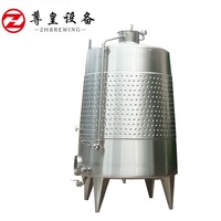 Cuve de stockage de fermentation de fermenteur de vin de fruit de 1000L 2000L