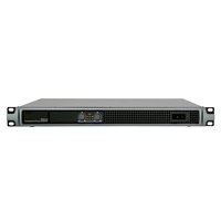 Amplificateur de puissance audio numérique stéréo 2 canaux DSP DMX2.8 1U Classe D 800W2 en métal, design durable et écologique, système audio PA XLR