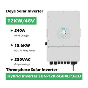 Inversor híbrido de baja frecuencia, 3 fases Deye 12 KW 15KW 8KW 10KW 6KW - Product Image 3