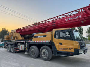 Grúa hidráulica Sany de 30-75 toneladas, grúa sobre camión usada para construcción - Product Image 5