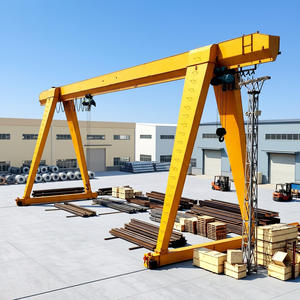 Grue portique monopoutre robuste de 5, 10 et 20 tonnes pour la manutention de matériaux en extérieur - Product Image 1