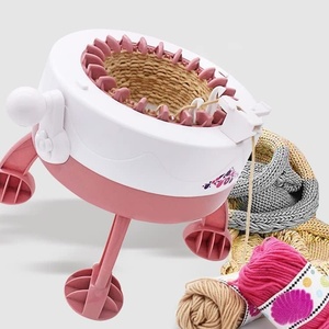 48 Needles Cylinder Handmade Wool Knitting Machine DIY Home Use Fashion Durable ABS Material Portable Knitting Tool for Hats - Product Image 3