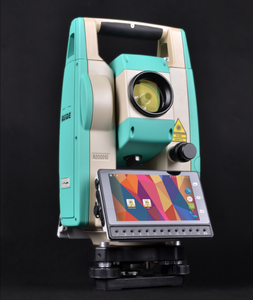 <span class=keywords><strong>RUIDE</strong></span> RNS 토탈 스테이션 2 ''정확도 및 노프리즘 1000m 토지 측량용 Android 6.0 장착 - Product Image 5