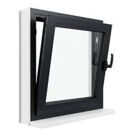 Ventanas Abatibles de Aluminio con Aislamiento Acústico de Alto Rendimiento, Resistentes al Viento, Impermeables y con Rotura de Puente Térmico