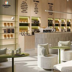 เคาน์เตอร์ชงชาไข่มุกและกาแฟแบบสั่งทำสุดเก๋ |   โซลูชั่นร้านค้าครบวงจรสำหรับร้านค้าทันสมัยและสะดุดตา - Product Image 3