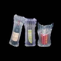 Protection Express en PE, Coussin à Bulles Imperméable, Protecteur de Bouteille en Verre Transparent, Gonflable Léger Antichoc pour Articles Fragiles
