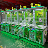Machine à griffes miniature d'arcade japonaise à pièces, machines à griffes en peluche, machine à griffes distributrice de jouets