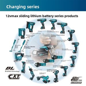 Cargador de batería de litio recargable ForMakita 12V Max CXT <span class=keywords><strong>BL1016</strong></span> BL1021B BL1041B, herramienta eléctrica profesional de carga rápida - Product Image 6