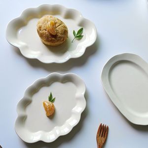 도매 세라믹 디너 플레이트 톤즈 케이터링 디저트 블랙 디너 플레이트 레스토랑용 세라믹 - Product Image 2