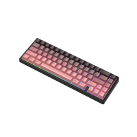 Clavier de jeu mécanique OEM en promotion, portable, rétroéclairé RGB, USB Type-C Plug & Play, interrupteurs bleus, version anglaise, sans fil