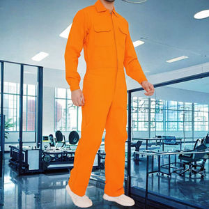 ชุดคลุมทำงานผู้ชายขายดีที่สุด ผลิตจากผ้าฝ้ายสวมใส่สบายเพื่อความปลอดภัย ระบายอากาศได้ดี ตรวจจับเข็มได้ ขายตรง - Product Image 2