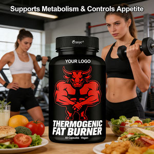 קפסולות שורפות שומן תרמוגניות של יצרן מקורי, פעולה מהירה, ירידה במשקל, תמיכה באנרגיה ובתיאבון - תוסף תה ירוק לגברים ונשים - Product Image 4