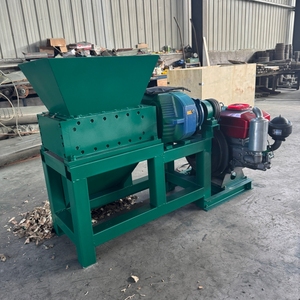 Trituradora Multiusos <span class=keywords><strong>con</strong></span> Motor Diésel, Equipo para Triturar Caucho, Plástico, Cáscaras de Coco, Tallos de Plátano - Product Image 3