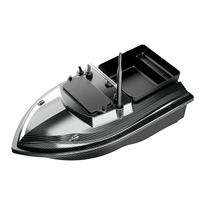 Flytec V060 Auto Return GPS 500M RC Carp Boat Dengan 160 Titik untuk Pemberitahuan Baterai Lemah
