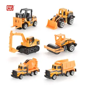 BS 2 In 1 Doppelseitige Lagerung Zurückziehen Legierung Container Engineering Truck Metall Kit Modell Druckguss Auto Spielzeug Klein Zum Verkauf