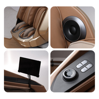 Nouveau fauteuil de massage haut de gamme, édition luxe dorée, grande taille, pour la maison et le bureau