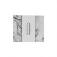 Interruptor de Pared Estándar Europeo Color Oro Champán, Interruptor de Balancín Delgado Schuko KLASS de 1, 2, 3 y 4 Vías para Viviendas y Residencias