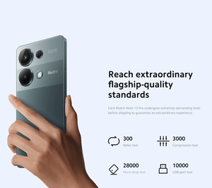 Xiaomi <span class=keywords><strong>Redmi</strong></span> Note 13 Pro 4G Original Nuevo Desbloqueo Teléfono inteligente 256GB 512GB Carga rápida 5000mAh <span class=keywords><strong>MIUI</strong></span> 14 Teléfono móvil - Product Image 6