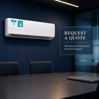 Climatiseurs split à fréquence fixe 9000 BTU, professionnels, R410a T1, refroidissement efficace, économie d'énergie