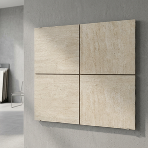 Dalles de pavage extérieures en porcelaine beige à âme en pierre naturelle de 20 mm d'épaisseur, 600x600 mm, R11, usage intensif commercial - Product Image 2