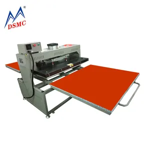 Mesin Pres Panas Sublimasi Format Besar 100X120 untuk Harga Grosir T Shirt Press