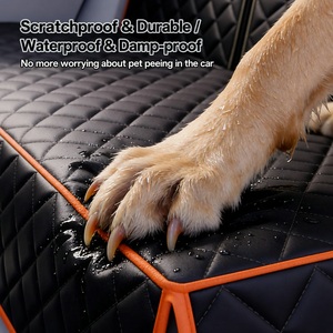 Housse <span class=keywords><strong>de</strong></span> siège avant imperméable TURUI pour animaux <span class=keywords><strong>de</strong></span> compagnie, antidérapante, en tissu Oxford, protection <span class=keywords><strong>de</strong></span> siège <span class=keywords><strong>de</strong></span> voiture pour chien, anti-rayures, coussin <span class=keywords><strong>de</strong></span> siège unique pour voiture SUV - Product Image 4