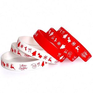 Pulsera Deportiva de Silicona con Logotipo Personalizado, Regalo Publicitario Navideño, Pulseras Promocionales de Goma - Product Image 2