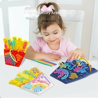 Tableau d'activités sensorielles 2026 – Le plus vendu – Jouet éducatif unisexe en silicone pour 4-6 ans – Montessori – Anti-stress – Personnalisable