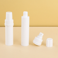 Bouteille sans air cosmétique de haute qualité 30ml 50ml bouteille de pompe sans air acrylique Unique avec couleur pour emballage de crème de lotion solaire