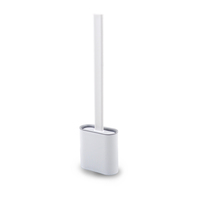 Oneup — brosse de toilette en plastique TPR, brosse de toilette à manche longue, en Silicone, pour le nettoyage des wc