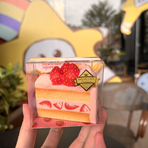 ของเล่นบีบคลายเครียดรูปเค้กสตรอว์เบอร์รี่แบบจำลองจากญี่ปุ่น เนื้อนุ่ม บีบแล้วคืนรูปช้า เหมาะสำหรับทุกวัย ขายส่ง - Product Image 6