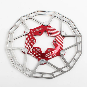 Cakram rem sepeda Mtb, Rotor rem cakram hidrolik mengambang ultra ringan 160mm 6 lubang untuk <span class=keywords><strong>Shimano</strong></span> - Product Image 6