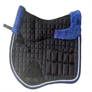 Servicio OEM, Almohadilla de Montura de Caballo Personalizada de Color Sólido, Forma Europea, Piel de Oveja, Material de Algodón para Salto, Alta Calidad, Duradera y Cómoda - Product Image 6