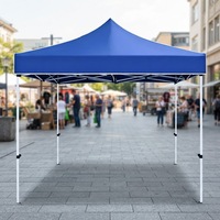 Tente Pop-up Extérieure Imprimée Personnalisée par le Fabricant, Imperméable, Anti-UV, Pliable, Légère, pour Marché Sportif et Publicitaire