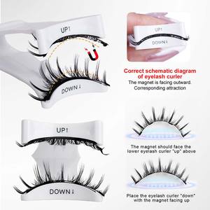 ऐप्लिकेटर के साथ पूर्ण दृश्य उन्नयन चुंबकीय पलकों को देखने के लिए क्लिक करें, फिर से उपयोग करने योग्य कोई गोंद की आवश्यकता नहीं है जो पहनने और हटाने के लिए आसान है - Product Image 6